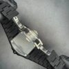 Orignal black arabic aura watch wit fiber material