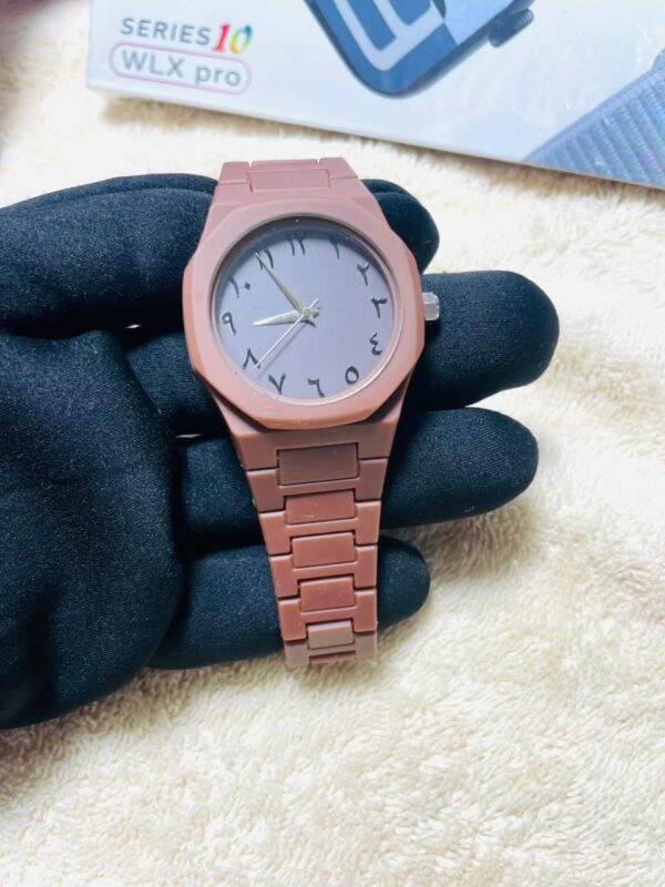 Brown Arabic Aura Watch