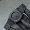 Orignal black arabic aura watch wit fiber material